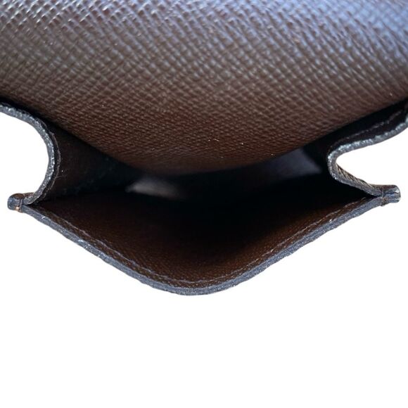 Louis Vuitton Monogram Damier Ebene Credit Card/Lipstick/Cigarette Holder w/COA - Picture 7 of 10